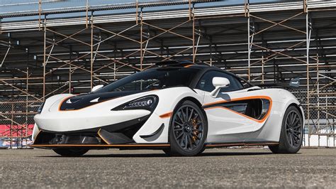 mclaren 620r first test.